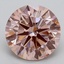 2.60 Ct. Fancy Intense Pink Round Lab Grown Diamond