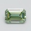 2.11 Ct. Fancy Vivid Green Emerald Lab Grown Diamond