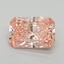 1.54 Ct. Fancy Vivid Pink Radiant Lab Grown Diamond