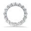 Emerald Cut Diamond Eternity Ring, smallside view