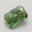 1.08 Ct. Fancy Vivid  Green Radiant Lab Grown Diamond