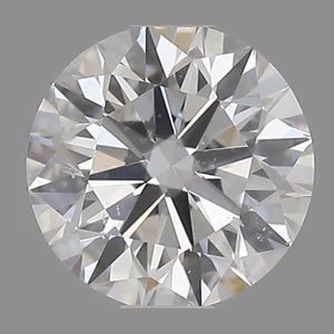 Round diamond — real photo