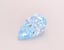0.37 Ct. Fancy Vivid Blue Pear Lab Grown Diamond