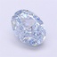 1.27 Ct. Fancy Intense Blue Oval Lab Grown Diamond