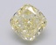 3.08 Ct. Fancy Intense Yellow Cushion Lab Grown Diamond