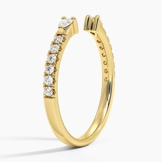 Imogen Pear Diamond Open Ring (1/4 ct. tw.)