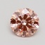 1.61 Ct. Fancy Intense Pink Round Lab Grown Diamond