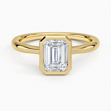Freesia Bezel Solitaire Ring