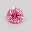 0.52 Ct. Fancy Vivid Pink Round Lab Grown Diamond