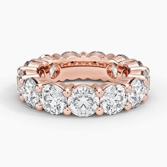 Eternity Lab Diamond Ring (8 ct. tw.) in 14K Rose Gold