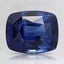 8.4x6.7mm Blue Cushion Sapphire