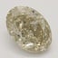 1.08 Ct. Fancy Light Brownish Yellow Oval Diamond