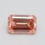 1.05 Ct. Fancy Intense Pink Emerald Lab Grown Diamond