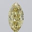 2.55 Ct. Fancy  Yellow Marquise Lab Grown Diamond