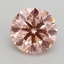 2.30 Ct. Fancy Intense Pink Round Lab Grown Diamond