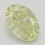 1.59 Ct. Fancy Light Yellow Oval Diamond
