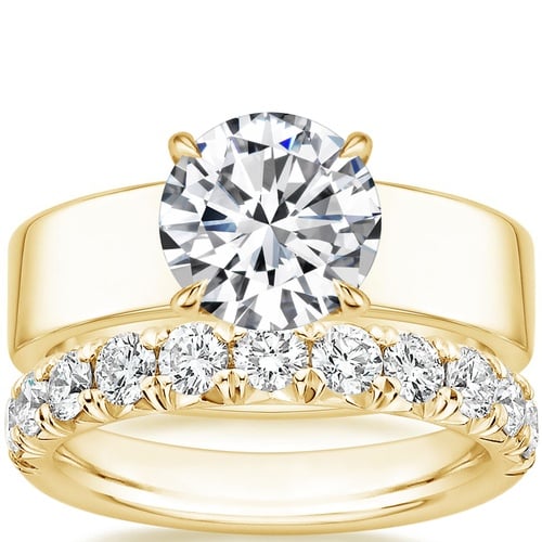 18K Yellow Gold Alden Diamond Ring