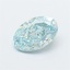 1.01 Ct. Fancy Intense  Blue Oval Lab Grown Diamond