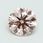 3.07 Ct. Fancy Intense Pink Round Lab Grown Diamond