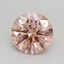 1.21 Ct. Fancy Intense Pink Round Lab Grown Diamond