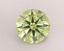 2.31 Ct. Fancy Vivid  Green Round Lab Grown Diamond