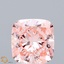 2.51 Ct. Fancy Vivid  Pink Cushion Lab Grown Diamond