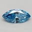 0.80 Ct. Fancy Vivid Blue Marquise Lab Grown Diamond