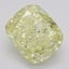 6.09 Ct. Fancy Yellow Cushion Diamond
