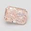 1.10 Ct. Fancy Intense Pink Radiant Lab Grown Diamond