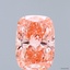 2.02 Ct. Fancy Vivid  Pink Cushion Lab Grown Diamond