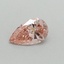 0.31 Ct. Fancy Vivid Pink Pear Lab Grown Diamond