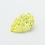 1.03 Ct. Fancy Yellow Pear Lab Grown Diamond