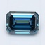 1.00 Ct. Fancy Pink Emerald Lab Grown Diamond