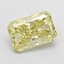 3.01 Ct. Fancy Intense  Yellow Radiant Lab Grown Diamond