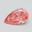 4.01 Ct. Fancy Vivid Pink Pear Lab Grown Diamond