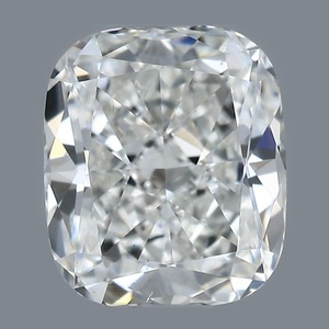 Cushion diamond — real photo