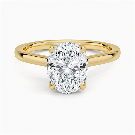 Cathedral Solitaire Ring