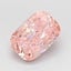 1.04 Ct. Fancy Intense  Pink Cushion Lab Grown Diamond