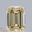 0.69 Ct. Fancy Yellow Emerald Lab Grown Diamond
