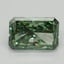 3.01 Ct. Fancy Vivid Pacific Green Radiant Lab Grown Diamond