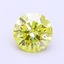 1.09 Ct. Fancy Intense Yellow Round Lab Grown Diamond