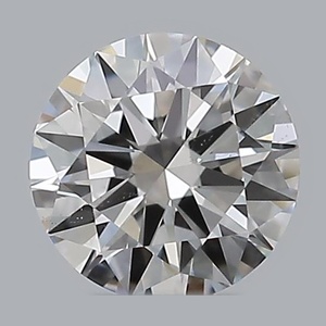 Round diamond — real photo