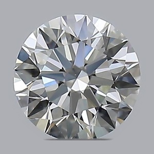 Round diamond — real photo