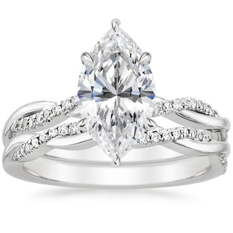 Shop Marquise Diamond Engagement Rings | Brilliant Earth