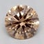 1.35 Ct. Fancy  Brown Round Lab Grown Diamond