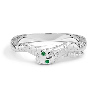 Custom Textural Snake Ring