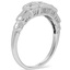 The Curran Ring, smalltop view on a hand