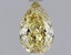 1.05 Ct. Fancy Intense  Yellow Pear Lab Grown Diamond