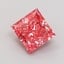 1.10 Ct. Fancy Vivid Pink Princess Lab Grown Diamond