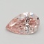 1.94 Ct. Fancy Intense Pink Pear Lab Grown Diamond